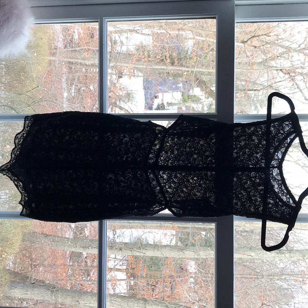 Black Lace Free People Dress